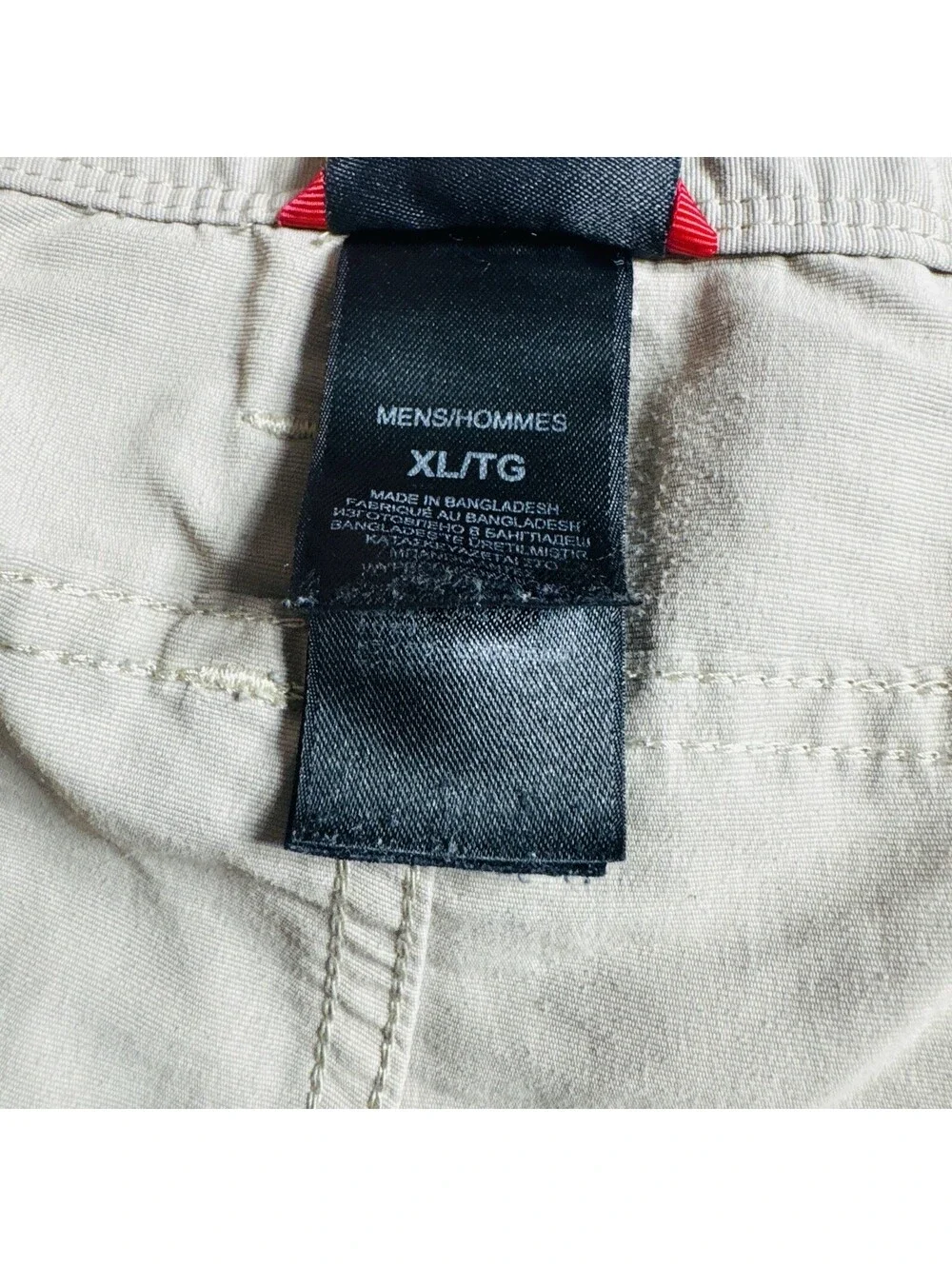 The North Face Cargo Shorts Beige Nylon Men’s Size XL